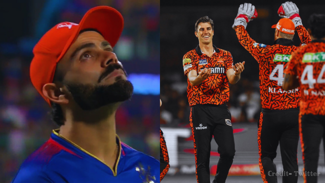 RCB's playoff hopes dashed as SRH beat them by 25 runs
