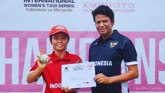 17-Year-Old Indonesian Spinner Makes History with Record-Breaking Bowling Performance!